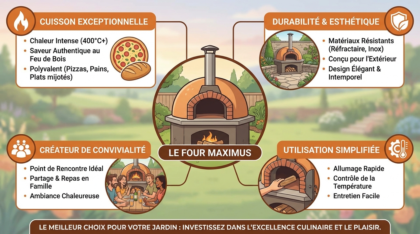 Scopri il forno Maximus: la scelta ideale per il tuo giardino 1 Confronto tra i migliori forni a legna