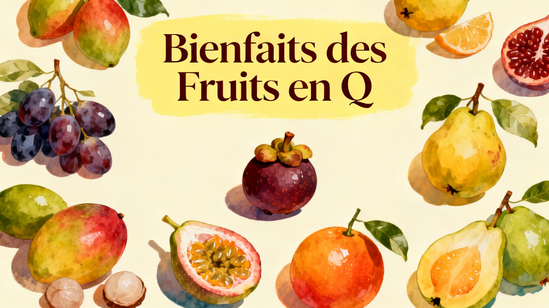 Benefici dei Frutti con la Q