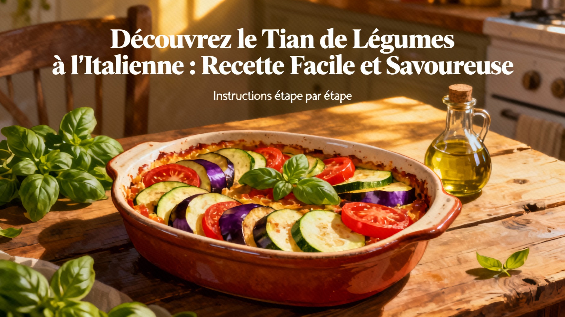 Scopri il Tian di Verdure all'Italiana: Ricetta Facile e Saporita 1 Preparazione passo dopo passo