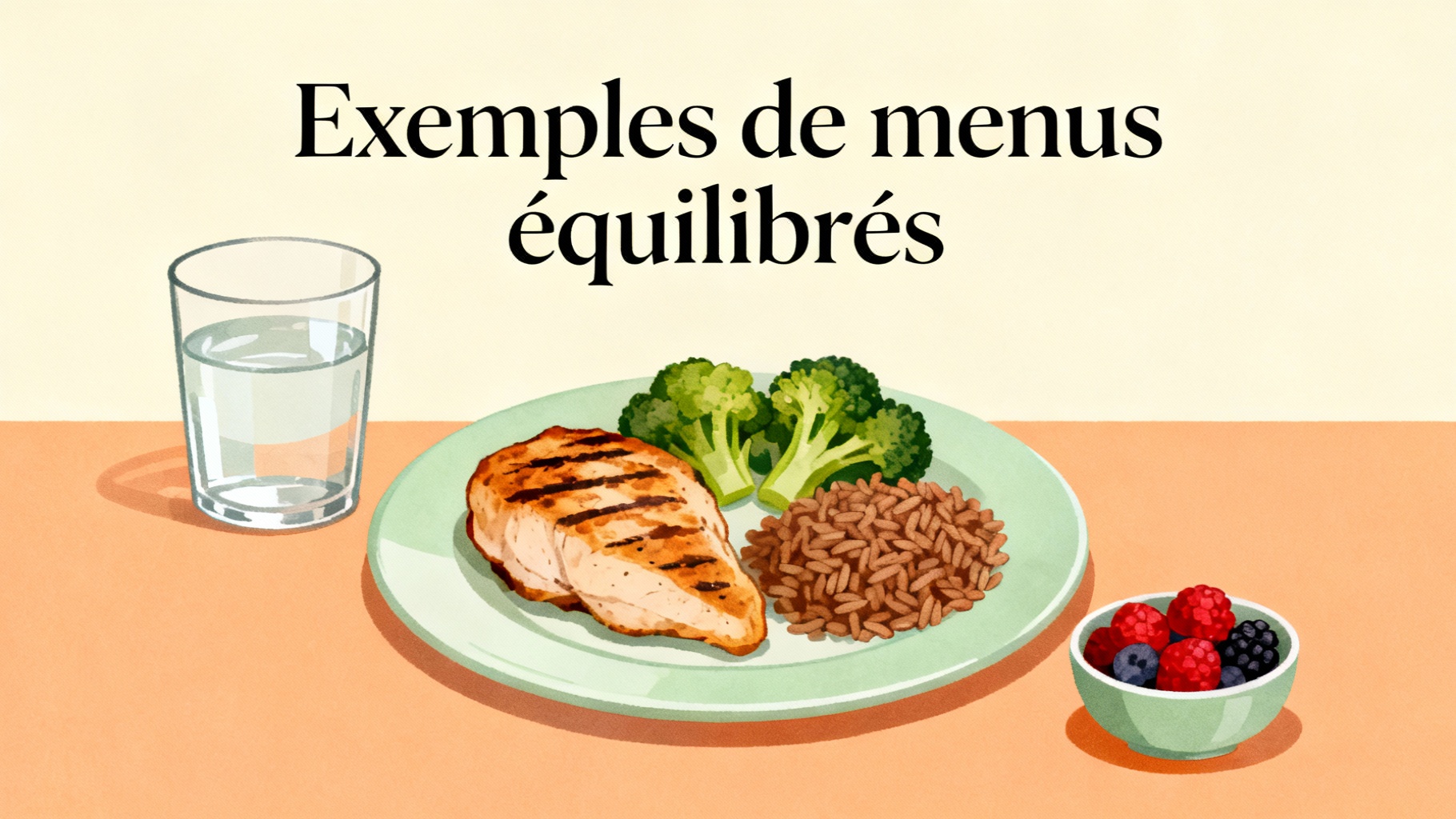 Esempi di menu equilibrati
