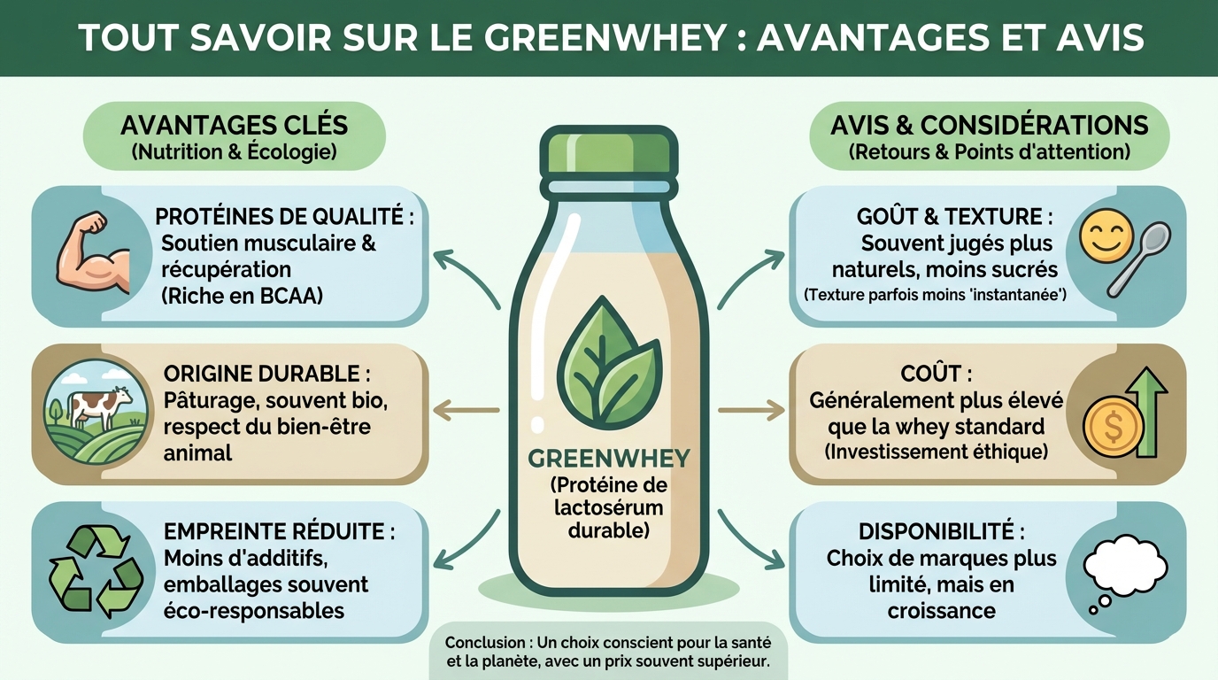 Tutto sulla greenwhey: benefici e opinioni 1 I benefici della greenwhey