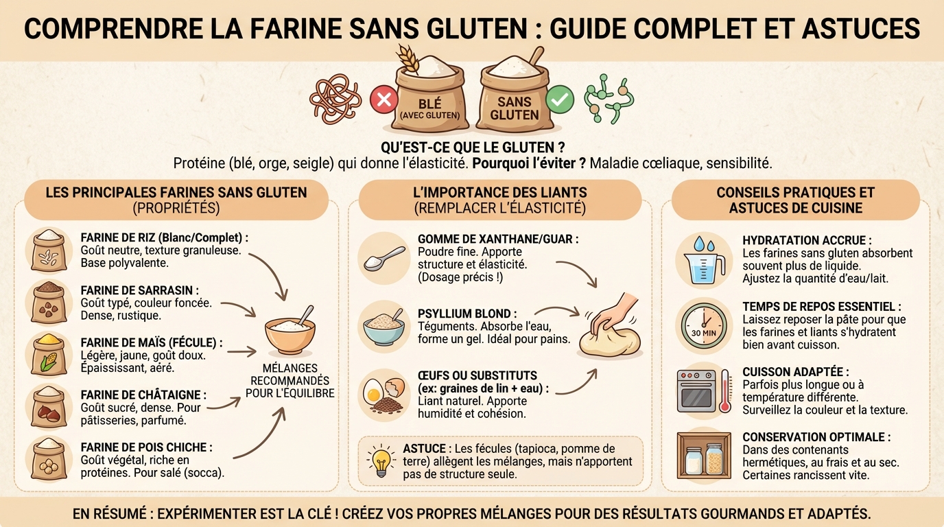 Ricette a base di farina senza glutine
