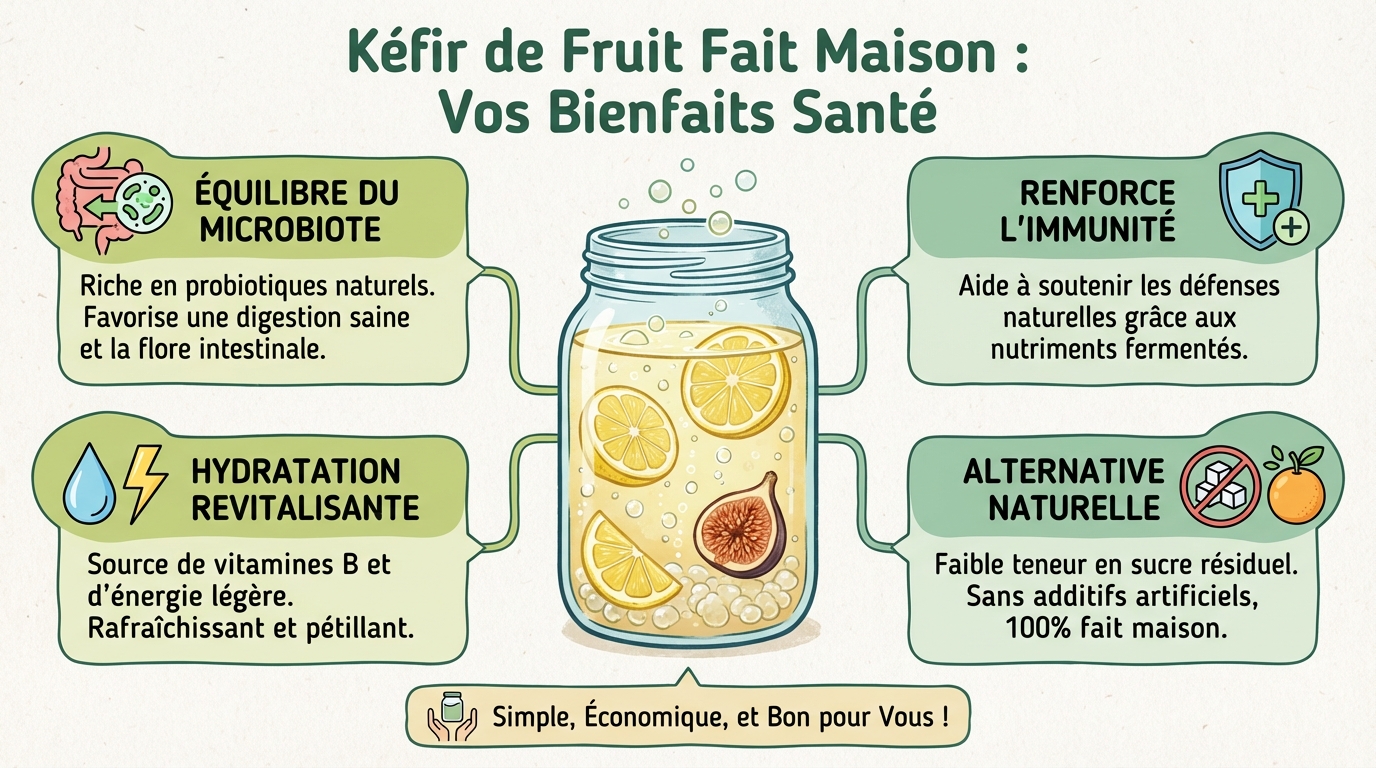 Come fare il kefir di frutta fatto in casa