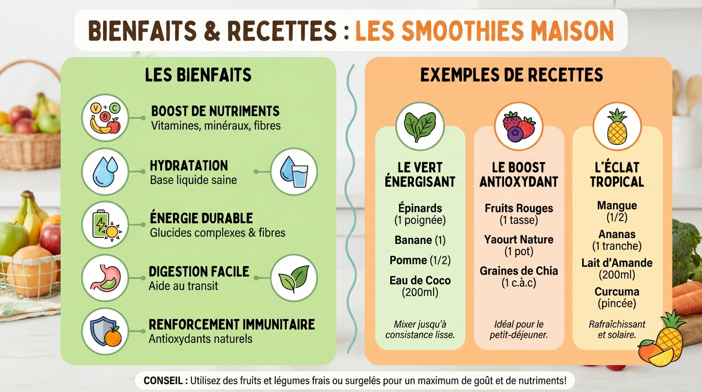 Ricette facili per smoothie