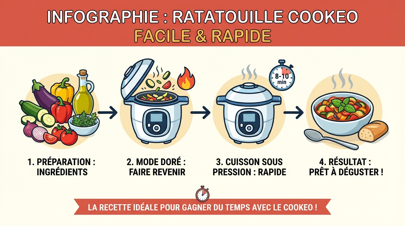 La ratatouille con Cookeo: facile e veloce da preparare 1 Fasi di preparazione