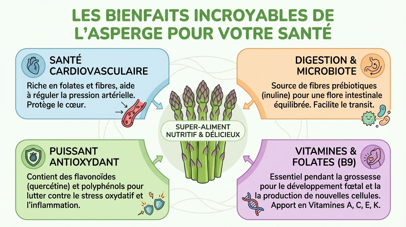 I benefici nutrizionali degli asparagi