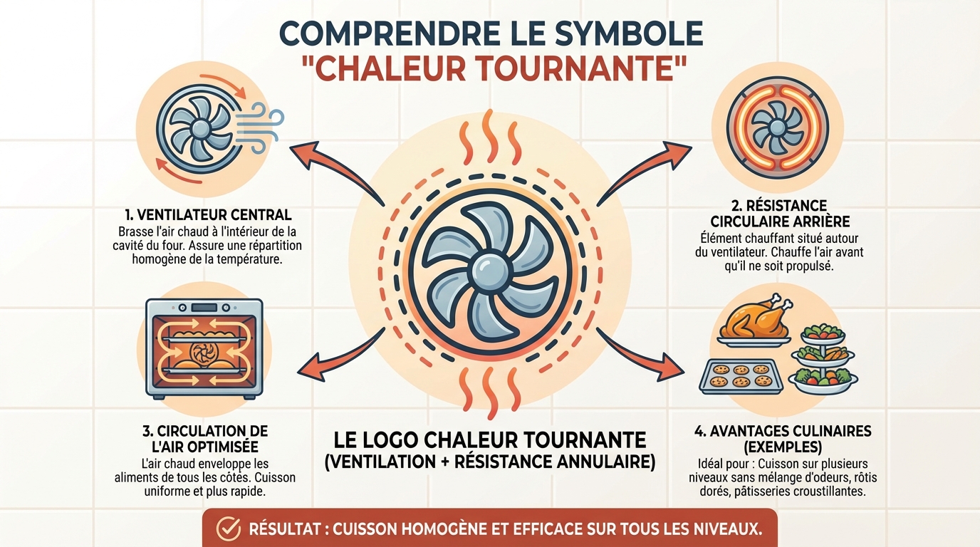Capire il simbolo del forno ventilato del tuo forno 1 Come utilizzare il forno ventilato?