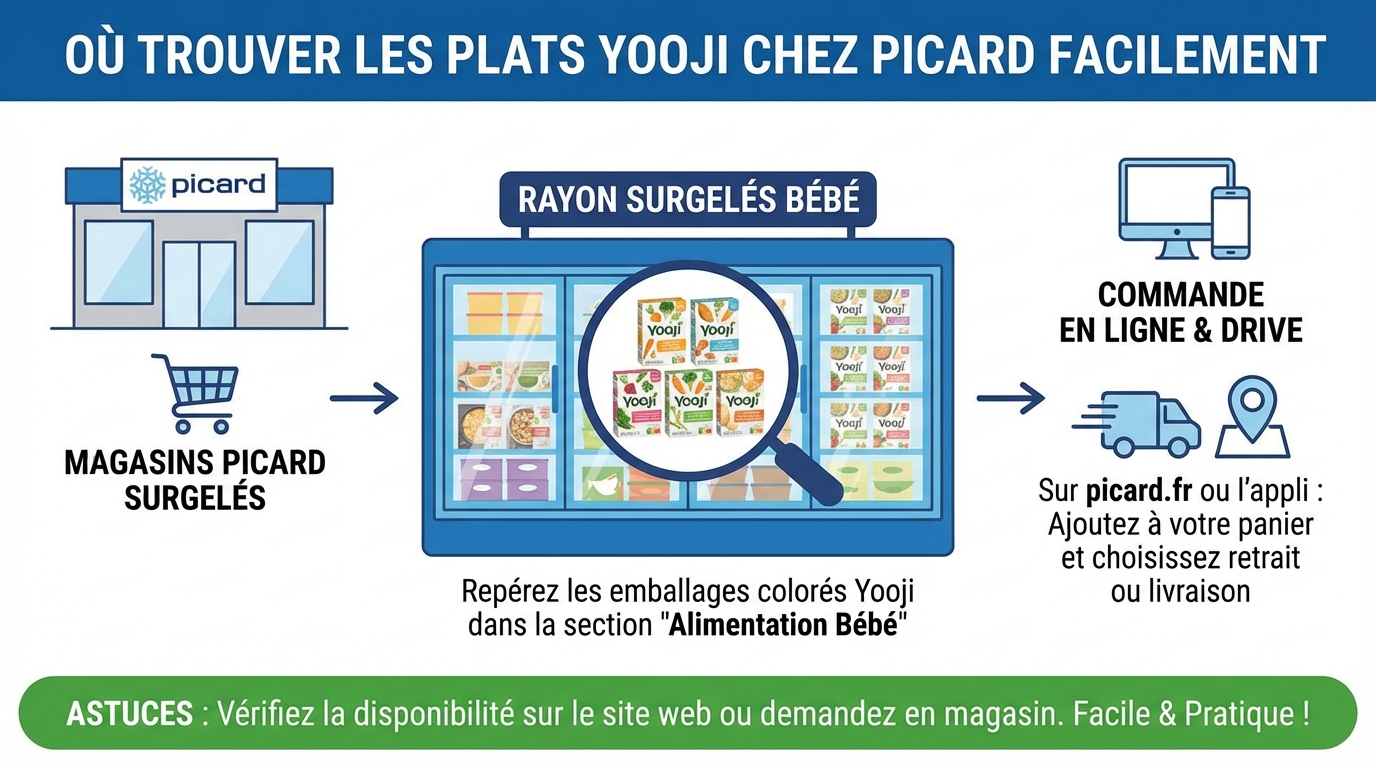 Dove trovare facilmente i piatti pronti Yooji da Picard 1 Prodotti disponibili da Picard