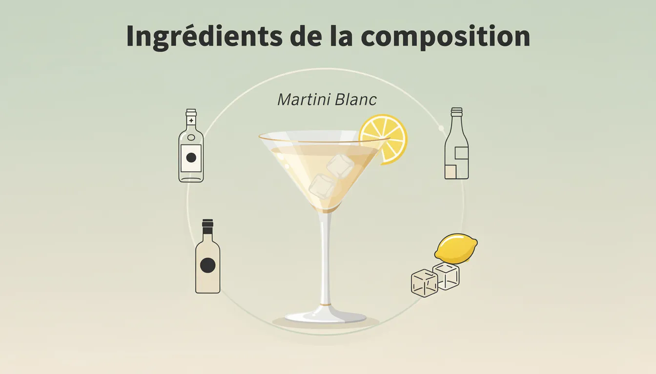 Scopri la composizione del Martini Bianco 1 Ingredienti della composizione