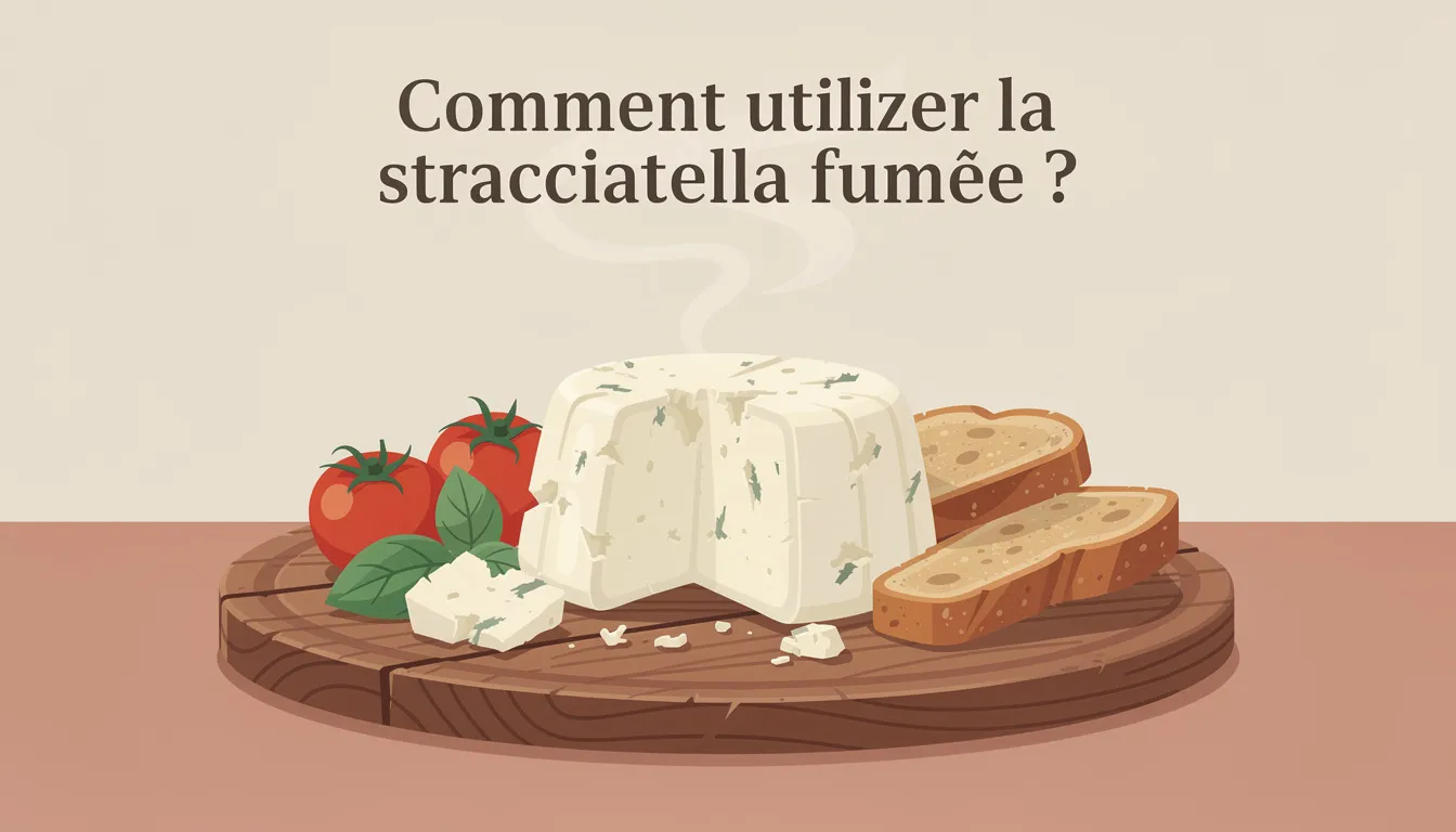 Scoprite la stracciatella affumicata: l'irresistibile formaggio italiano 1 Come utilizzare la stracciatella affumicata?