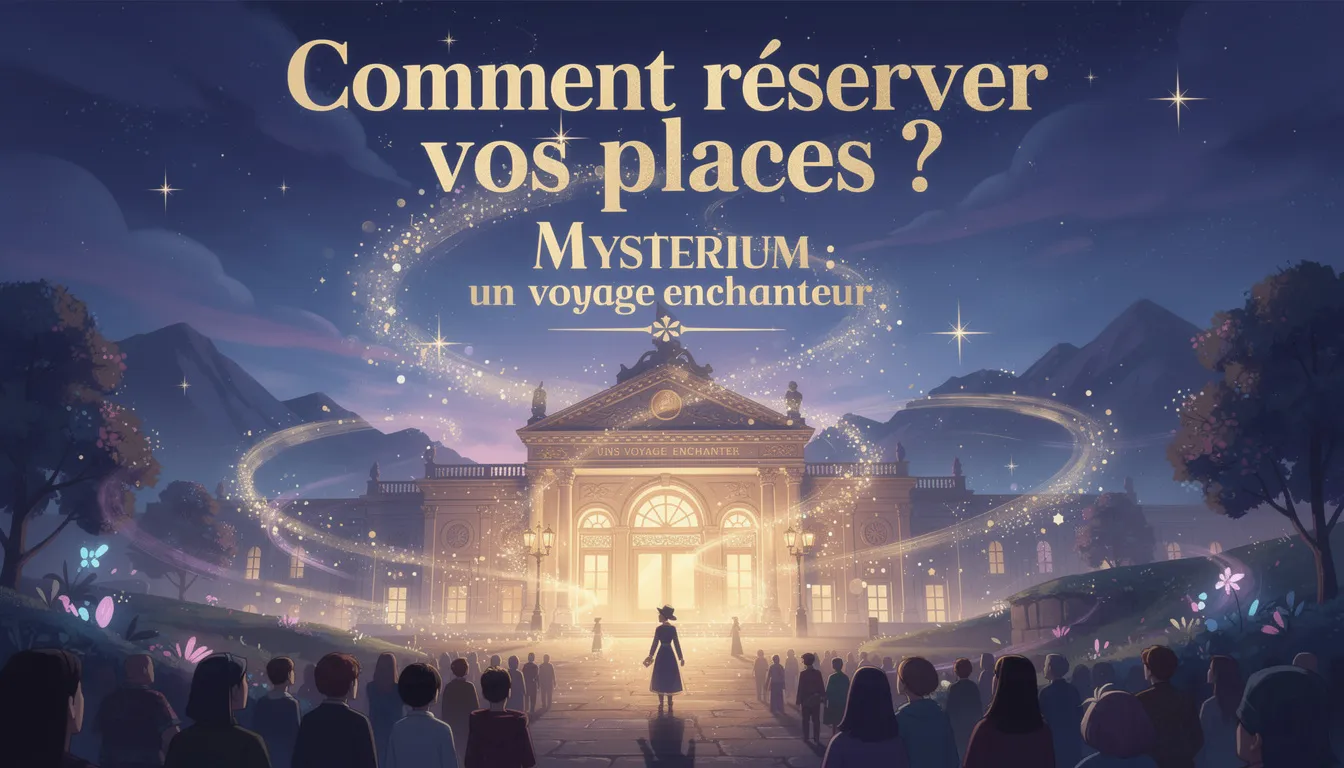 Scoprite lo spettacolo Mysterium: un viaggio incantevole 1 Come prenotare i biglietti?