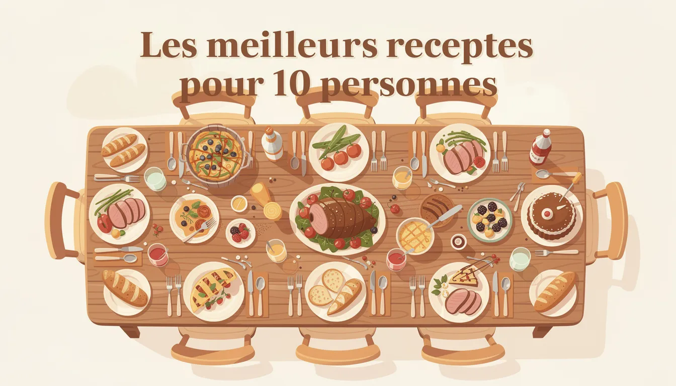 Le migliori ricette per 10 persone