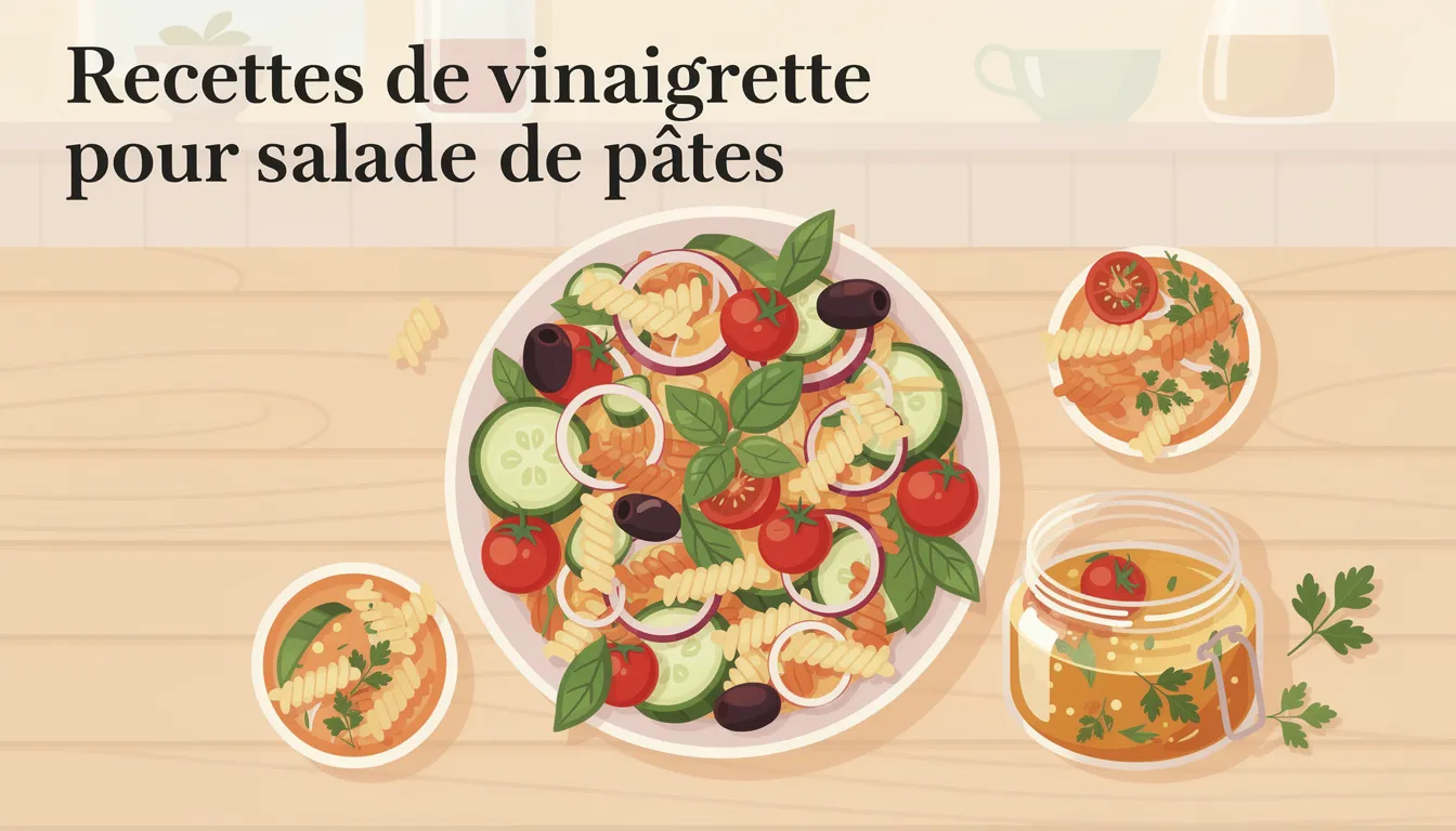 Ricette di vinaigrette per insalata di pasta
