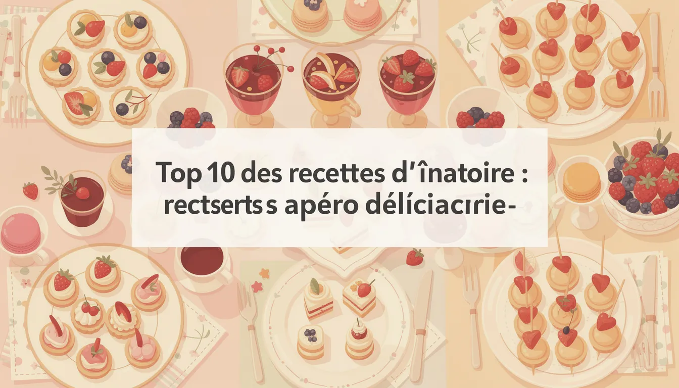 Top 10 delle ricette di dolci per apericena