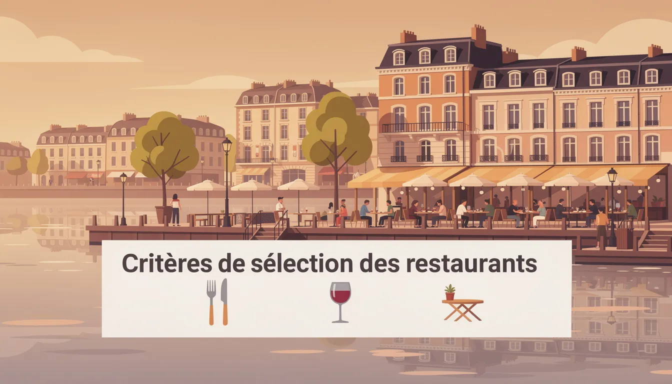 I migliori ristoranti lungo i moli a Bordeaux 1 Criteri di selezione dei ristoranti