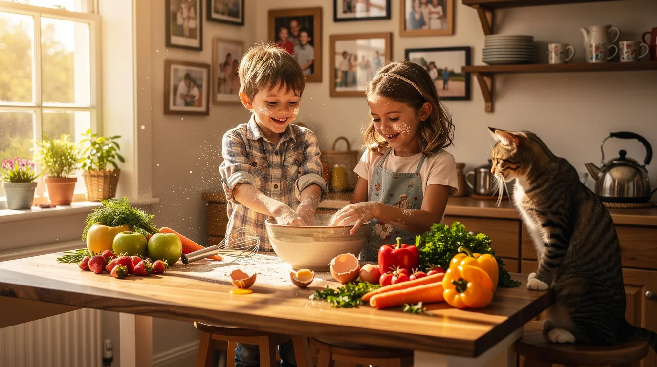 Come coinvolgere i bambini in cucina?