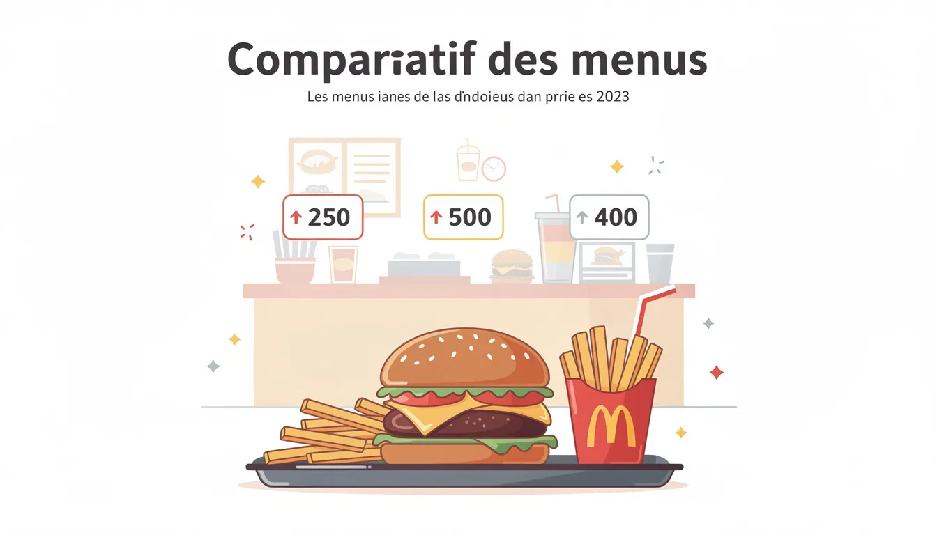 Quanto costa un hamburger da McDonald's nel 2023? 1 Confronto dei menu