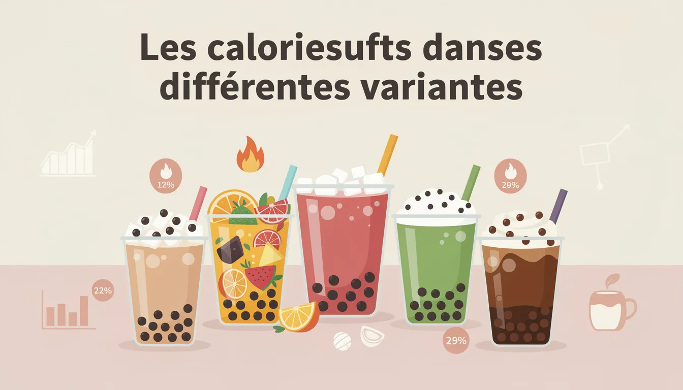 Tutto quello che c'è da sapere sulle calorie del bubble tea 1 Le calorie nelle diverse varianti