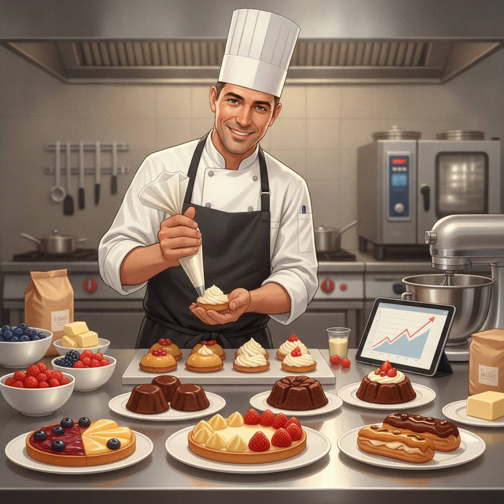 Pasticceria Fatta in Casa: Domina le Tendenze Golose ed Economiche dello Chef Kanteen! 1 Illustrazione